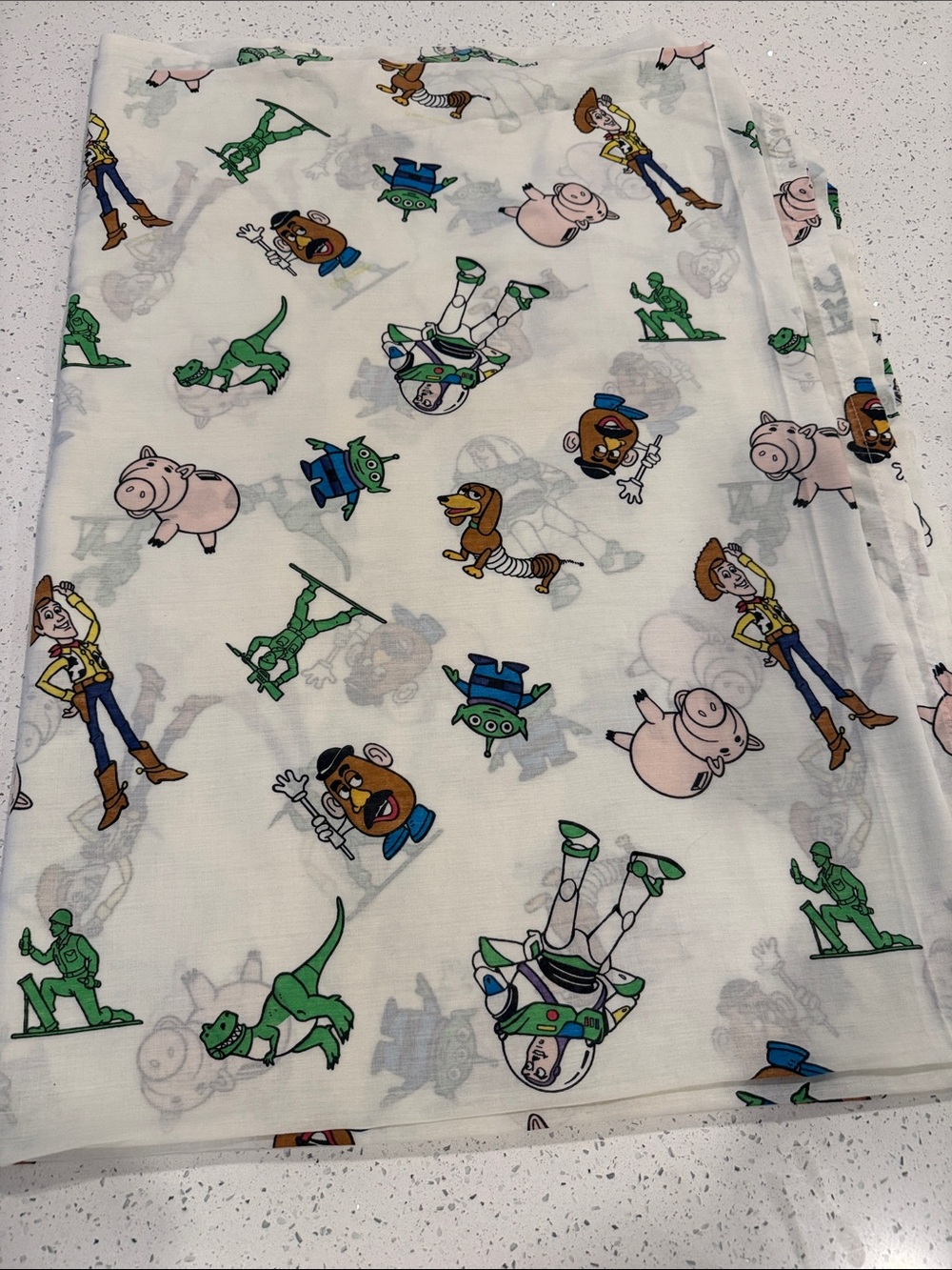 Vintage Toy Story twin sheet
